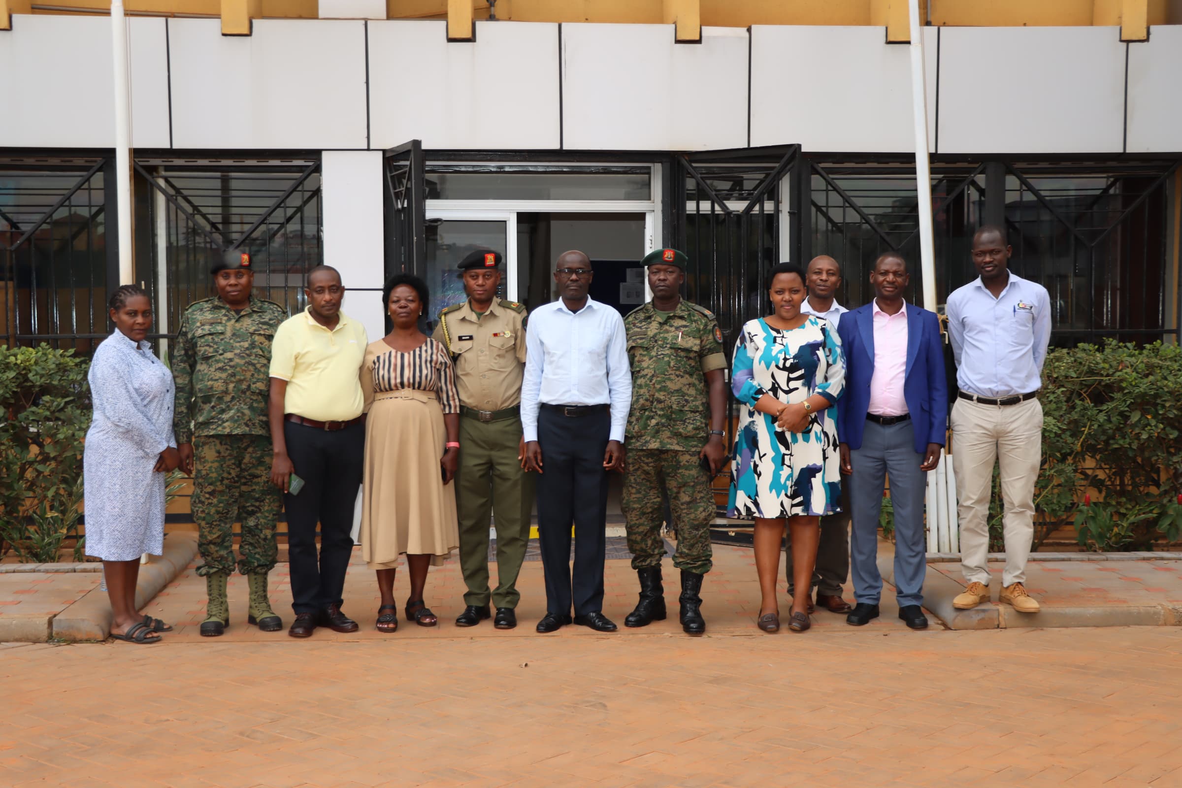 Lt Col James Okiring officiated the hand/takeover ceremony of the ...